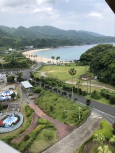 ダグリ岬遊園地観覧車風景